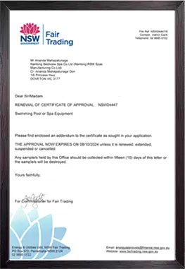 Our Certificates